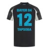 Camiseta de fútbol Bayer 04 Leverkusen Edmond Tapsoba 12 Tercera Equipación 2024-25 - Hombre